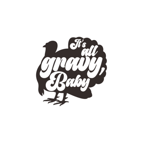 It's All Gravy Baby SVG Apex Embroidery Designs, Monogram Fonts